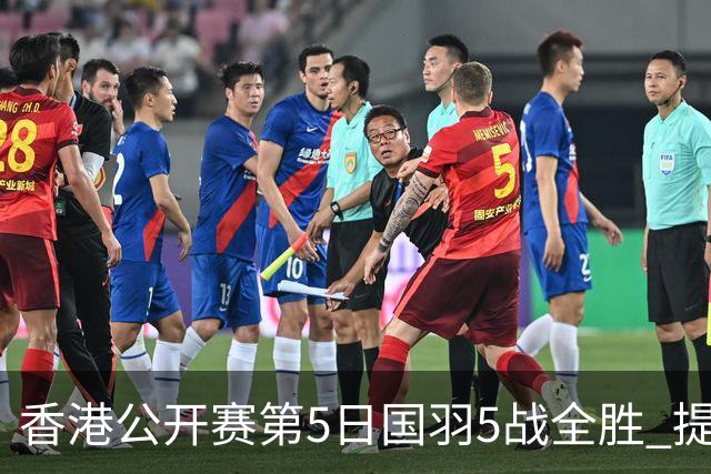 香港公开赛第5日国羽5战全胜 提前包揽混双冠亚军